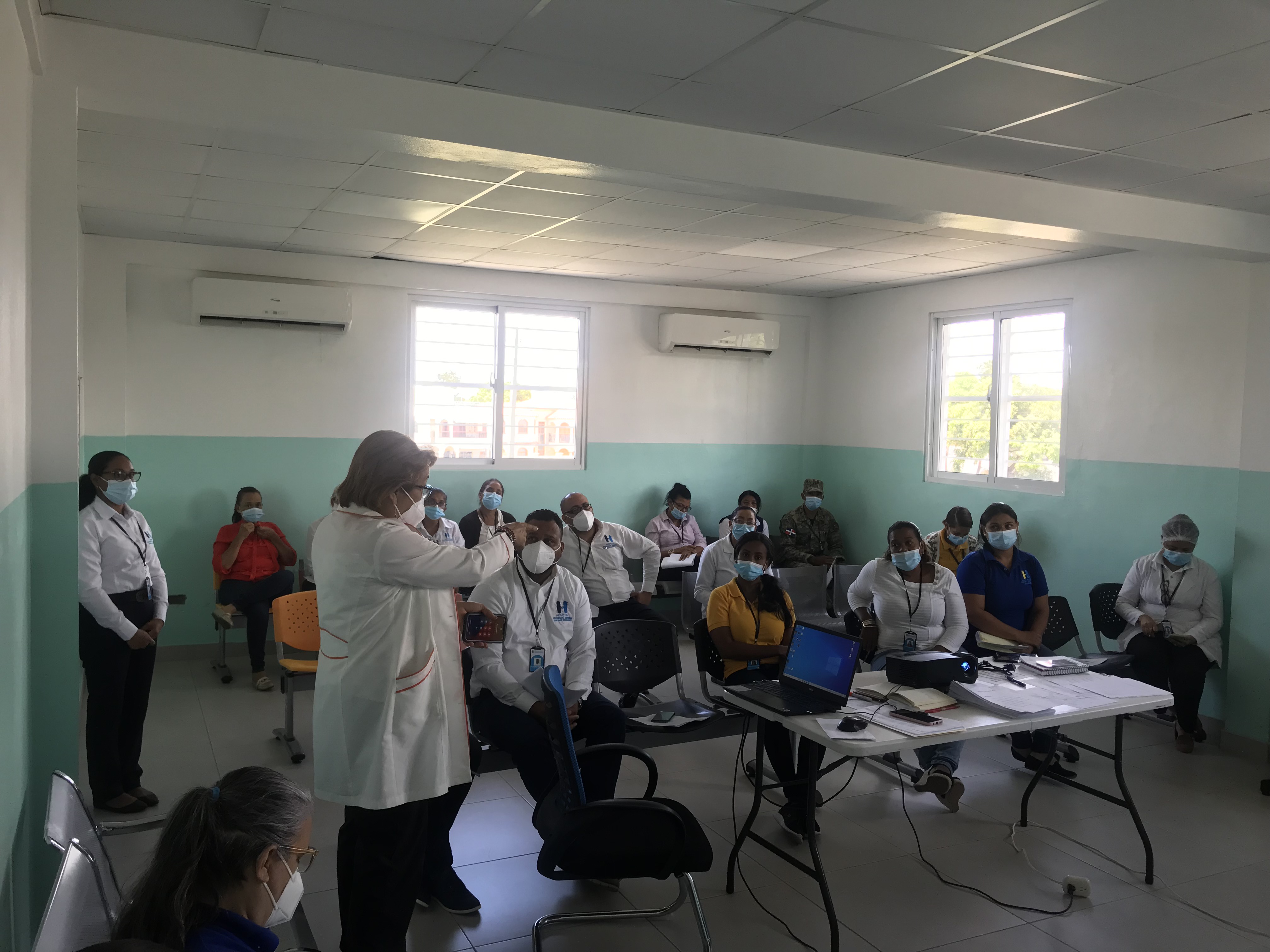 Reunión Personal del Centro de Salud del H.P.G.S.R.