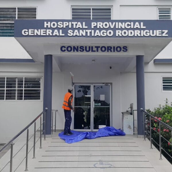 Hospital Provincial General Santiago Rodríguez inicia proceso de remozamiento para mejorar sus instalaciones