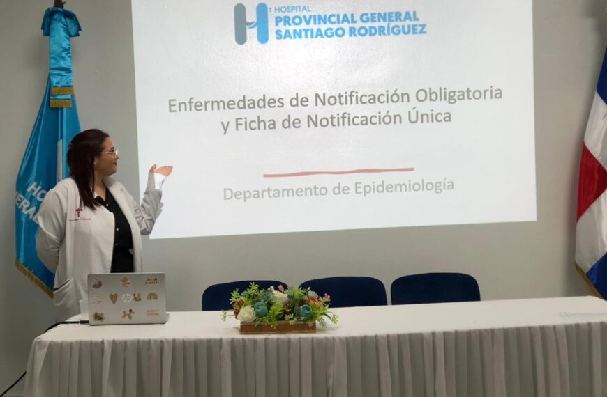 Departamento de Epidemiología imparte taller sobre Enfermedades de Notificación Obligatoria y Ficha de Notificación Única