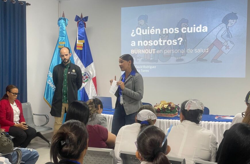 Hospital Provincial General Santiago Rodríguez realiza charla sobre Burnout en el personal de salud
