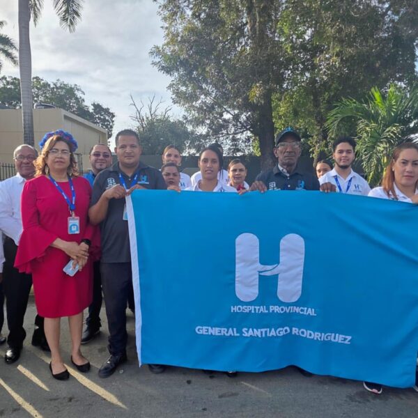 Hospital Provincial General Santiago Rodr&iacute;guez participa en los actos del 182 aniversario de la Independencia Nacional