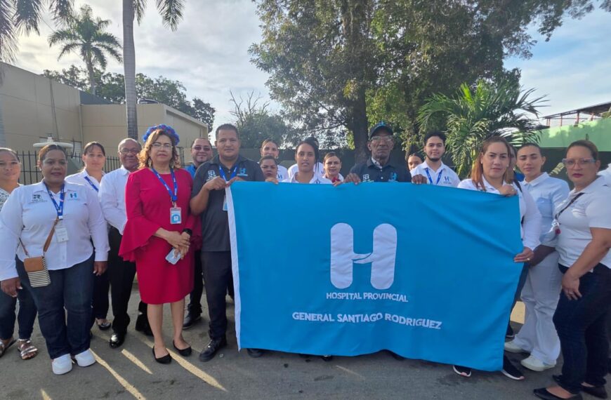 Hospital Provincial General Santiago Rodr&iacute;guez participa en los actos del 182 aniversario de la Independencia Nacional