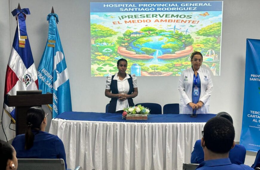 Hospital Provincial General Santiago Rodr&iacute;guez realiza charla &ldquo;Preservemos el Medio Ambiente&rdquo; dirigida a colaboradores