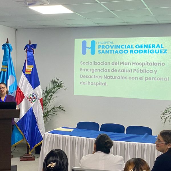 Hospital Provincial General Santiago Rodr&iacute;guez socializa el Plan Hospitalario de Emergencias de Salud P&uacute;blica y Desastres Naturales con su personal